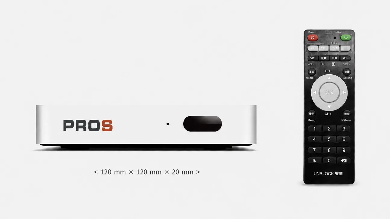 PROS 4K TV Receiver
